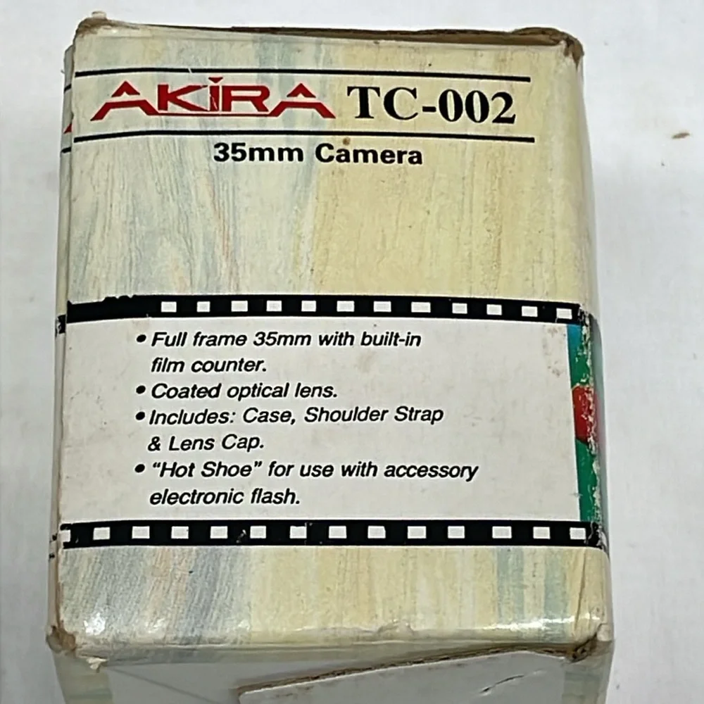 AKIRA TC-002 35mm auto standard camera color optical lens 50mm lens F=1.6